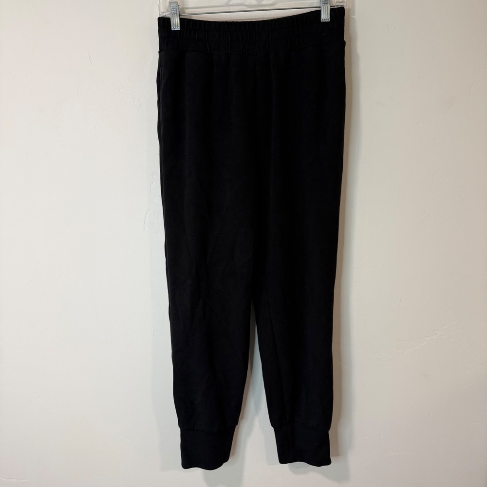 Varley Womens DoubleSoft The Slim Cuff Joggers Medium Black Tapered Sweatpants